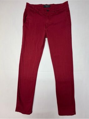 Men's Matchstick Red Chino Pants - 30 Waist